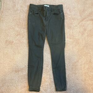 LOFT Women's Skinny Jeans - Dark Gray